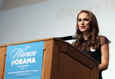 Natalie Portman Stands with Obama - 2012 Nevada Event
